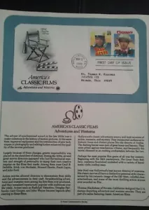AMERIKAS KLASSISCHE FILME.. BRIEFMARKENHÜLLE AM ERSTEN TAG. . 1990.. 25 CENT BRIEFMARKE  - Bild 1 von 4