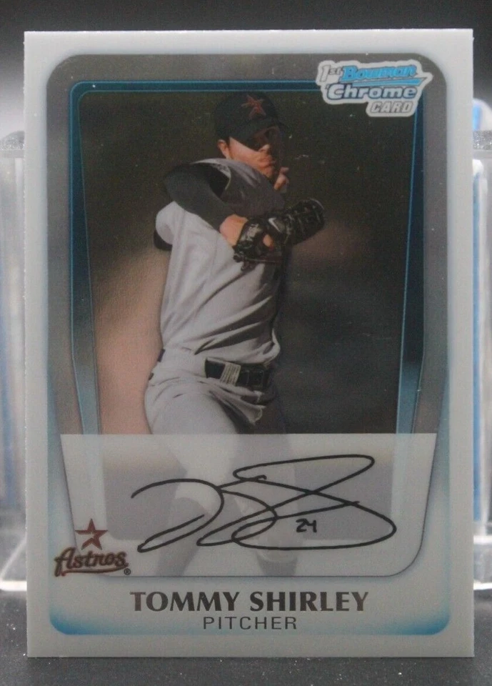 Tommy Shirley (Astros) - 2011 Bowman Chrome #BCP150 - Image 1 of 1