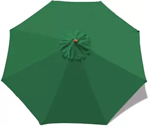 7.5/9/10ft Patio Umbrella Cover 8 Ribs Replacement Polyester Canopy Market Table - Picture 1 of 18
