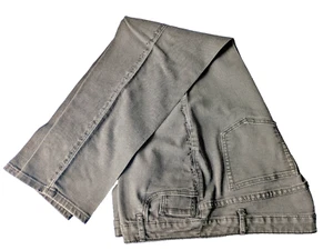 Christopher & Banks Damengröße 16 Pailletten Nähte gerade schwarze Jeans - Bild 1 von 4
