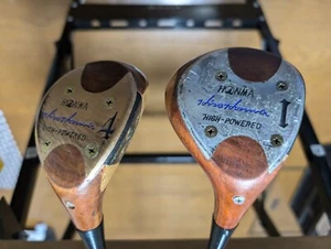 Hiro Honma High Power Persimmon Driver 4 Wood R400 Dynamic Gold 2-piece set - Picture 1 of 17