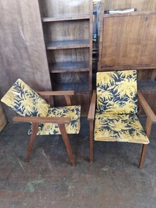 Coppia poltrone Nello Stile Di FRANCO ALBINI - Foto 1 di 3