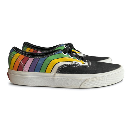 Sneakers Vans Authentic Refract Rainbow Stripe Unisex Taglia 5 5 Multicolore