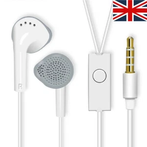 3.5mm Handsfree Headphones Earphones In-Ear For Samsung Galaxy S7 S6 Note 5 - Picture 1 of 12