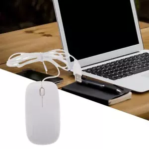 WIRED USB OPTICAL MOUSE For PC LAPTOP COMPUTER SCROLL LED щх п WHEEL εζ Y M8U7 - Picture 1 of 12