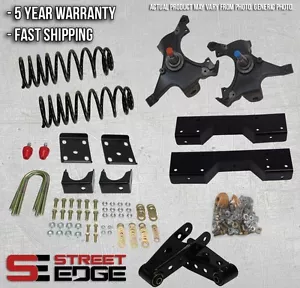 88-98 Silverado C-1500/Sierra Extended Cab 2WD 5" Front & 7" Rear Lowering Kit - Picture 1 of 1