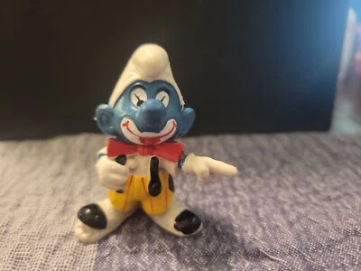 Los Pitufos 20033 Payaso Pitufo Circo Figura De Colección PVC Juguete Schleich Estatuilla Peyo Foto 1 de 4