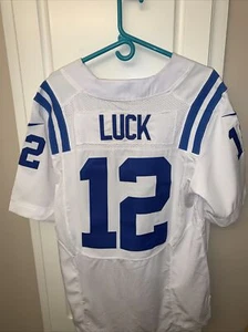 STITCHED SEWN NIKE ELITE ANDREW LUCK INDIANAPOLOS COLTS JERSEY MENS 40 FOOTBALL - Picture 1 of 12