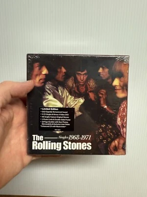 The Rolling Stones Singles 1968-1971 9 CD DVD Box Set SEALED NEW booklet Foto 1 de 4
