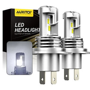Auxito H4 HB2 9003 LED High Low Dual Beam Headlight Kit Xenon White Bright Bulbs - Picture 1 of 9