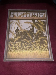 FORTUNE: October 1935 - Volume XII • Number 1 Ernest Hamlin Baker Magazine - Picture 1 of 11