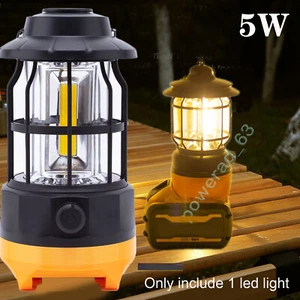 LED Lantern Camping Light Outdoor Handheld Lamp for Dewalt 20v Lithium Battery - Picture 1 of 10