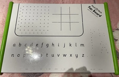 Flashback Fun White Board With Hangman Squares Noughts Cross Christmas Stocking - Image 1 of 2