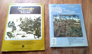 SPI Folio Wargame Napoleon at War Marengo and Strategy & Tactics - Picture 1 of 9