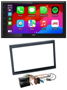 JVC Bluetooth 2DIN MP3 DAB USB Autoradio für Citroen C3 C2 Berlingo Jumpy schwar - Bild 1 von 9