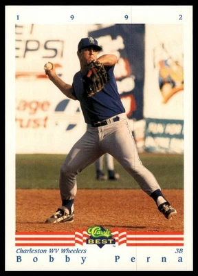 1992 Classic Best #56 Bobby Perna - Image 1 of 2