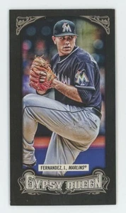 Jose Fernandez 2014 Topps Gypsy Queen Black Mini /199 #319 Florida Marlins - Bild 1 von 2