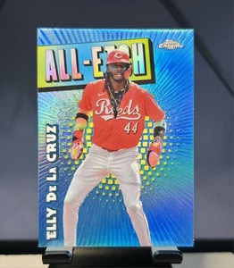 2025 Topps Chrome Elly De La Cruz All-Etch #CAE-4 Cincinnati Reds - Imagen 1 de 2