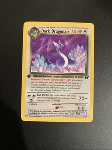 Pokemon TCG Dark Dragonair - WOTC - 1st Edition - Team Rocket - 33/82 - NM - Picture 1 of 2