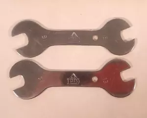 Vintage ATD Bicycle Cone Wrenches 13/14 & 15/16 - Picture 1 of 2