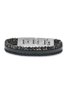 Save Brave Bracelet SBB-TYLER-GR Mens - Picture 1 of 3