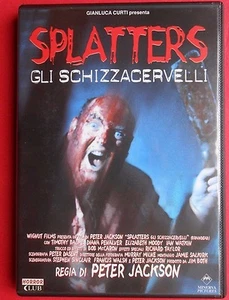 Raro Horror Movie DVD Película las Salpicaduras Gli Muerto Vivo Braindead Peter - Imagen 1 de 1