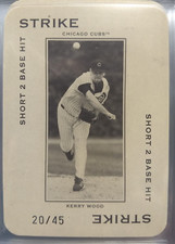 2005 Donruss Throwback Threads Polo Grounds Kerry Wood insert /45