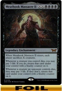 1x - Meathook Massacre II - FOIL - Duskmourn: House of Horror MTG - Picture 1 of 1