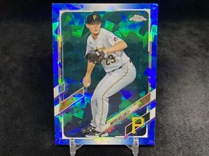 MITCH KELLER 2021 TOPPS CHROME SAPPHIRE #133 BASE PARALLEL / PITTSBURGH PIRATES - Picture 1 of 2