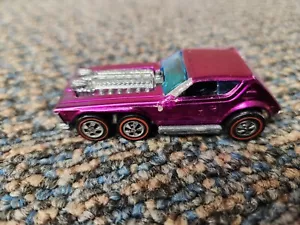Hot Wheels Redline Open Fire 1971 Magenta Made In Hong Kong NO RESERVE 6 - Picture 1 of 6