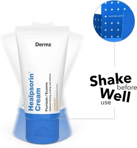 Psoriasis, Eczema, Rosacea and Dermatits 2 pack Cream 50ml Healpsorin UK - Picture 1 of 6