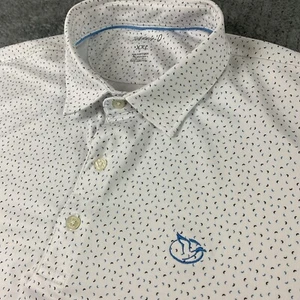 Johnnie-O Polo Mens XXL Golf Shirt Reynolds Lake Oconee Casual Pullover Nolan - Picture 1 of 13