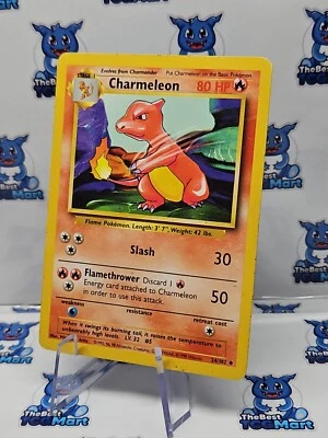 Charmeleon - 24/102 - Pokemon Base Set MP - Image 1 of 2