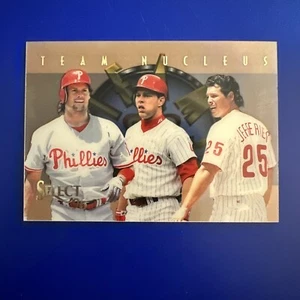 1996 Select Team Nucleus Gregg Jefferies Darren Daulton Lenny Dykstra - Phillies - Picture 1 of 2