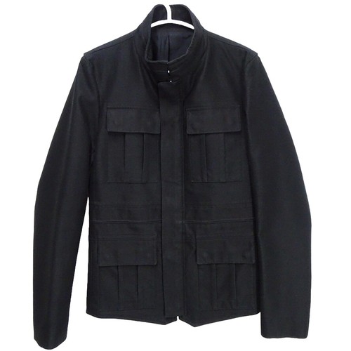 Balenciaga Giacca Frontale Zip 44 Nero TCB27 Camicia Uomo