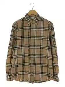 BURBERRY BLACK LABEL Long Sleeve Shirt S Cotton - Picture 1 of 6