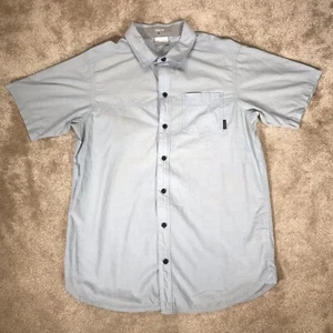 Columbia Sportswear Co. Active Fit Light Blue SS Shirt Size L (Flaw, Pls Read) - Picture 1 of 12