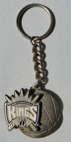 Sacramento Kings Licensed NBA Pewter Key Chain Cover