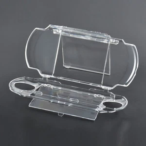 Clear Housing For PSP 2000 3000 Transparent Hard Carry Cover Case Snap-in - Photo 1/6