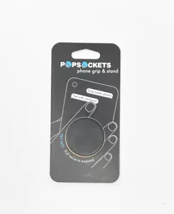 Black! PopSocket Phone Grip & Stand | Repositionable | New! - Picture 1 of 2