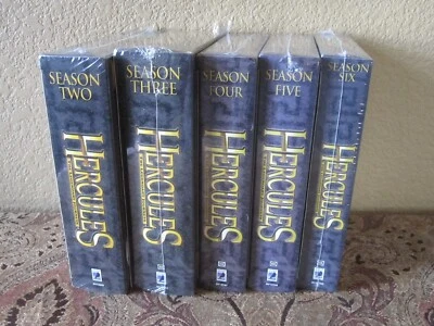 RARE EXCLUSIVE VERSION HERCULES SEASON 2-3-4-5-6 DVD SETS NEW/SEALED! FREE SHIP! - Image 1 of 3