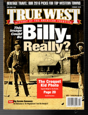True West - Feb 2016 -Billy the Kid