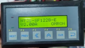 GETESTET ▀▄▀▄▀ OMRON NT2S-SF122B-EV2 -- NT2S SF122B EV2 - DISPLAY - Bild 1 von 3