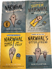 Narwhal and Jelly Book Set - Lot of 4 - by Ben Clanton - Paperback