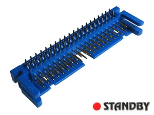 2pcs BERG 65496-025 Flat Cable IDC 40 Pin Header Connector Horizontal - Bild 1 von 2