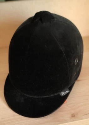 Reithelm Penta Champion Gr 50-54cm schwarz Samt - Bild 1 von 4