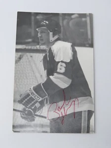 Paul Shmyr Minnesota North Stars signiert signiert signiert Original NHL 5X3 Foto - Bild 1 von 2