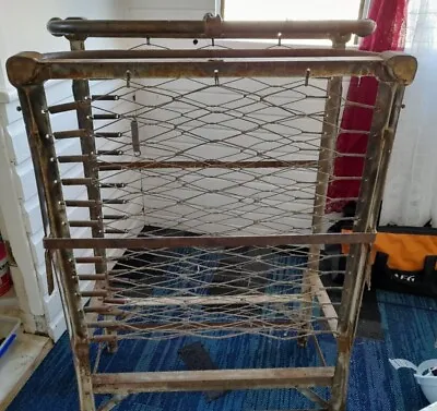 Vintage Cast Iron Fokd Up Bed • 500$