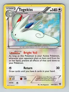 Togekiss - Plasma Storm Holo Rara - 104/135 - Gioco Moderato - Pokemon TCG - Foto 1 di 2