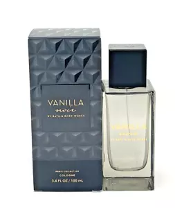 Bath & Body Works - Vanilla Noir Men's Collection Cologne 3.4 oz - NEW - Picture 1 of 2